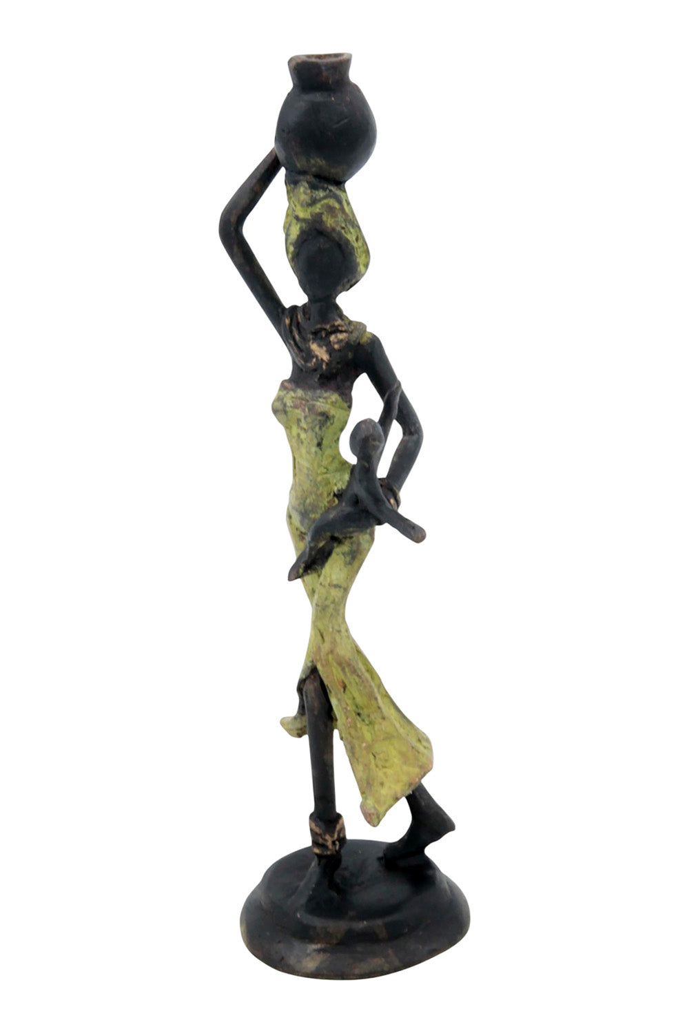 Bronze 15 cm vert n°21 Bronzes d'Afrique