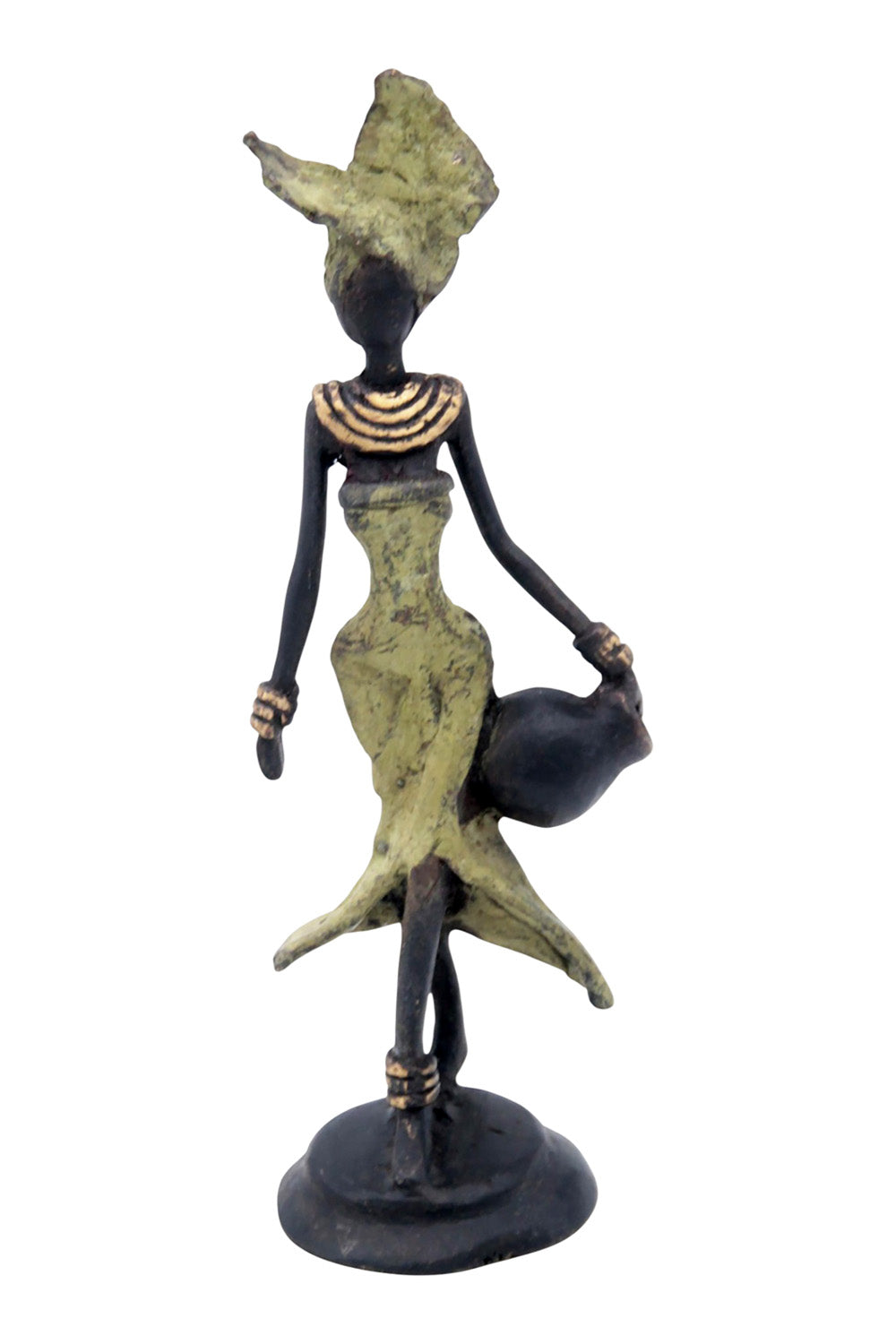 Bronze 15 cm vert n°22 Bronzes d'Afrique