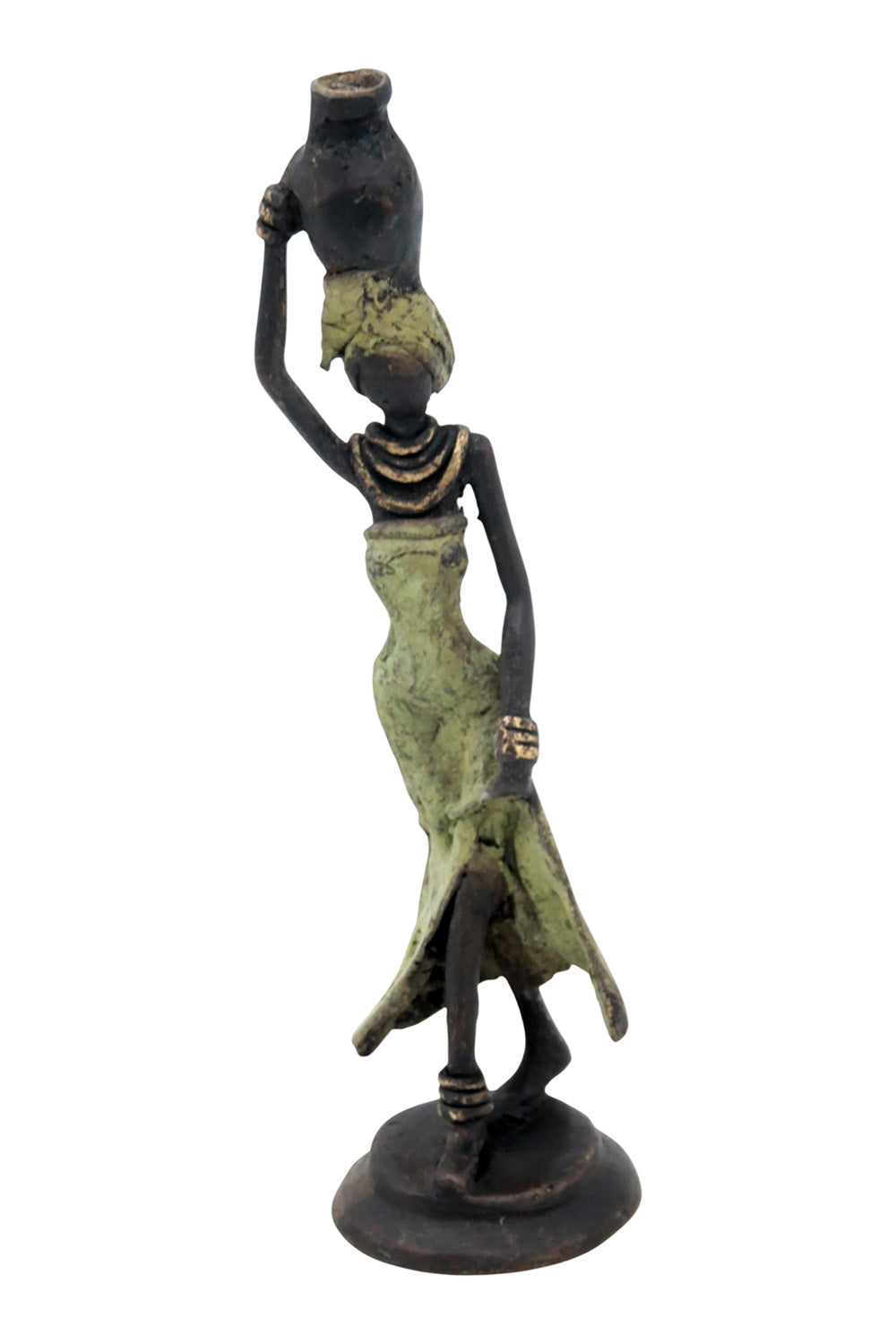 Bronze 15 cm vert n°26 Bronzes d'Afrique