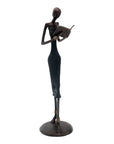 Bronze 35 cm noir n°15 Bronzes d'Afrique