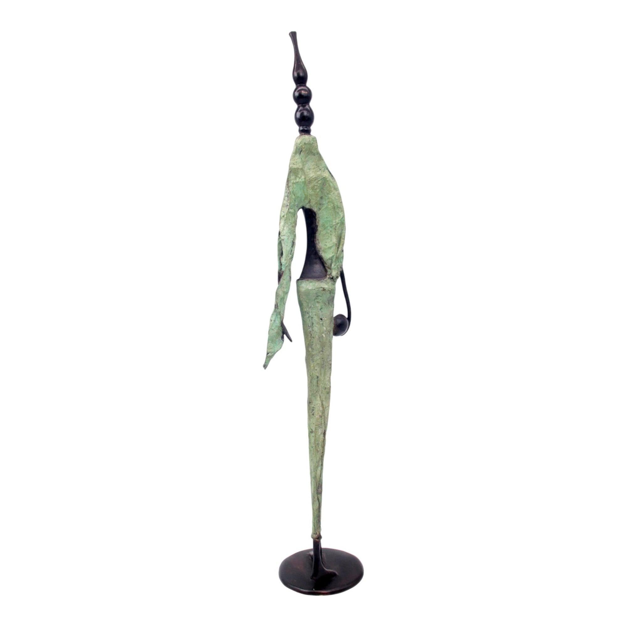 Bronze 55 cm vert n°5 Bronzes d'Afrique