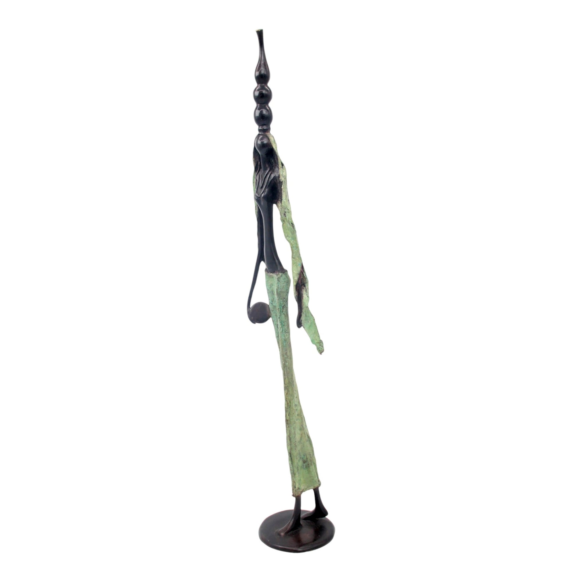 Bronze 55 cm vert n°5 Bronzes d'Afrique