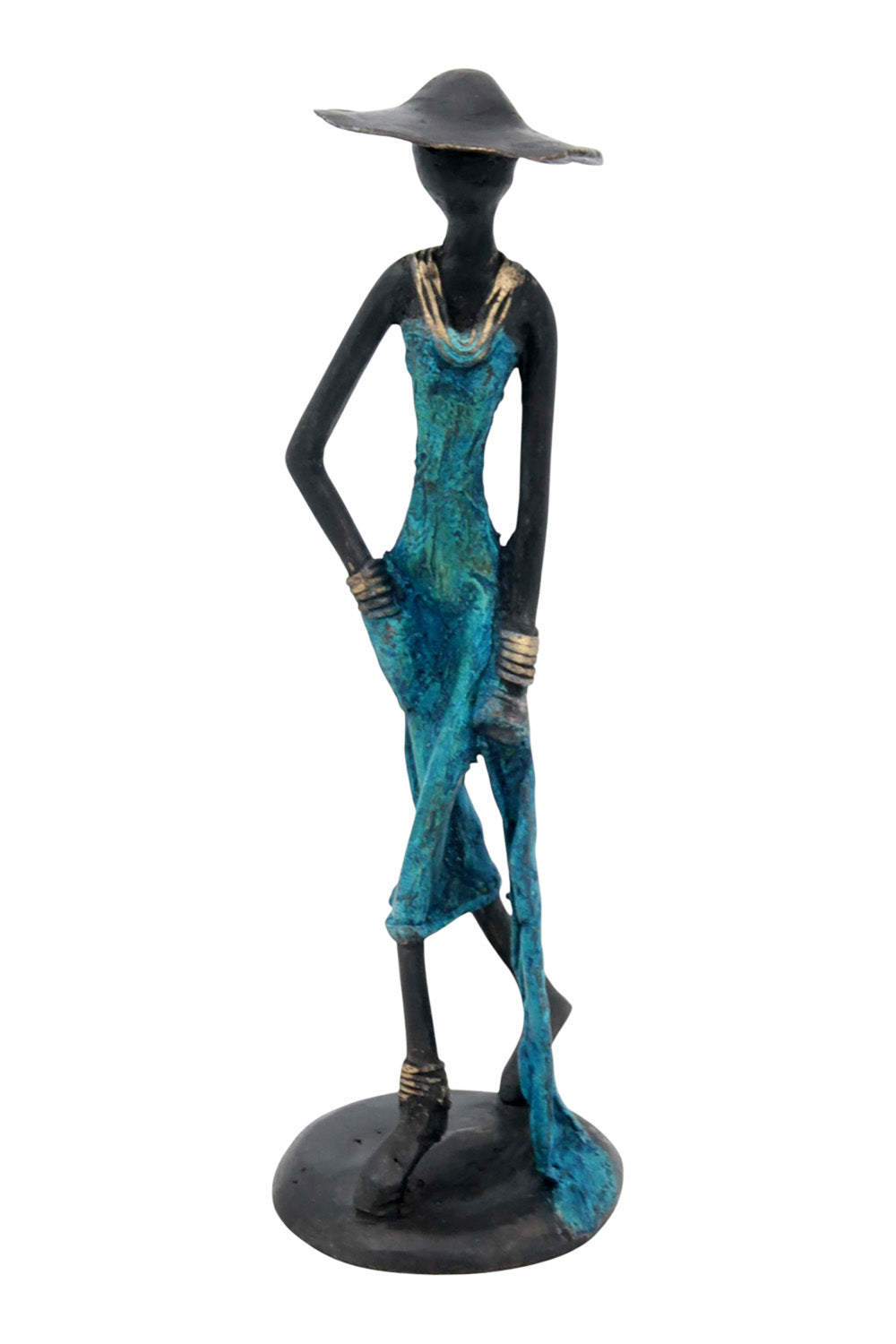 Bronze 25 cm bleu n°11 