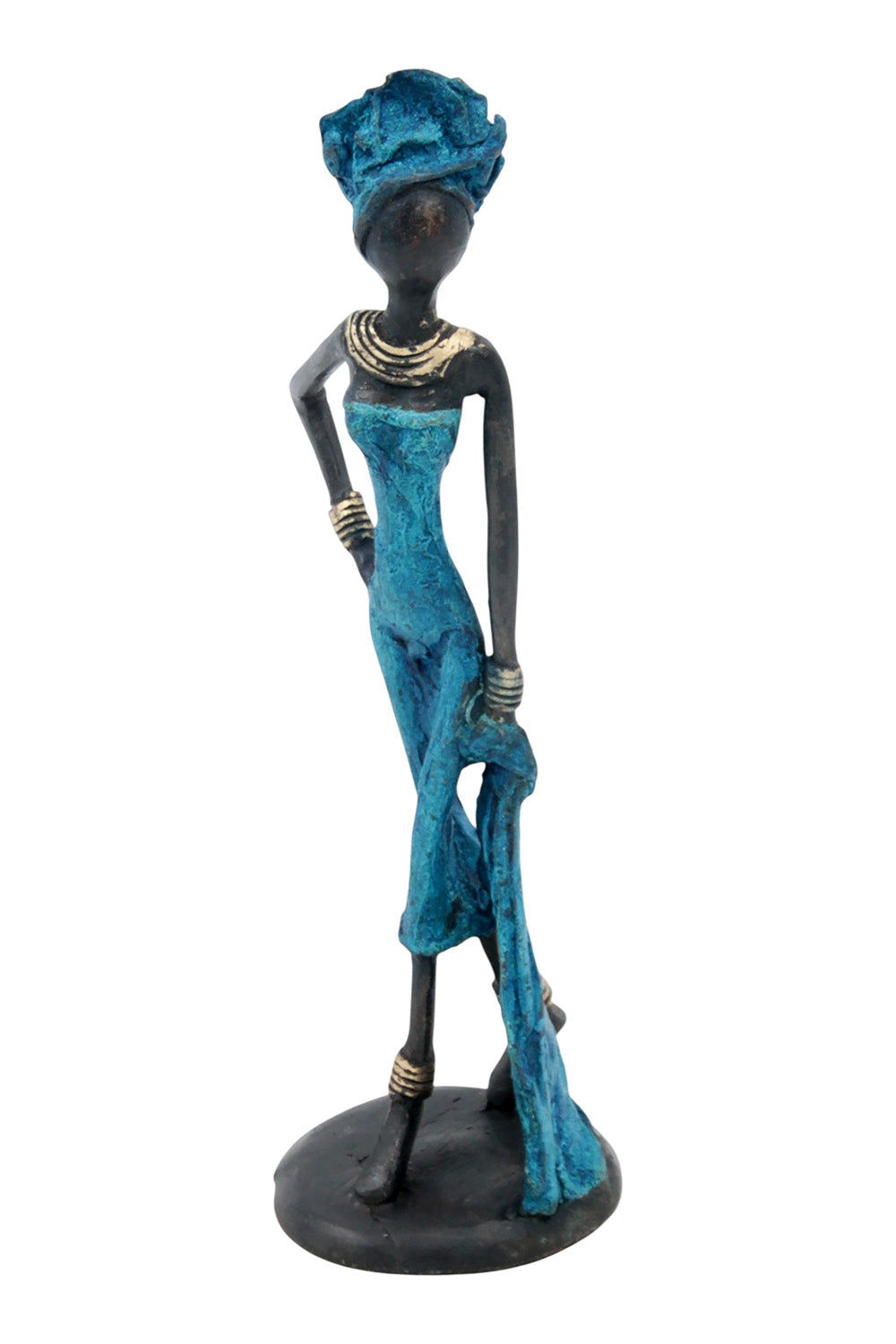 Bronze 25 cm bleu n°15 