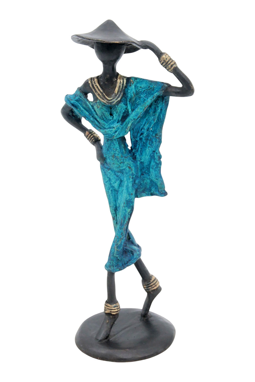Bronze 25 cm bleu n°16 