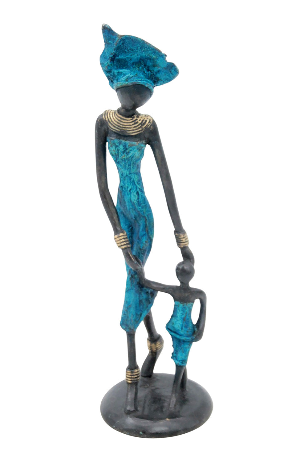 Bronze 25 cm bleu n°19 