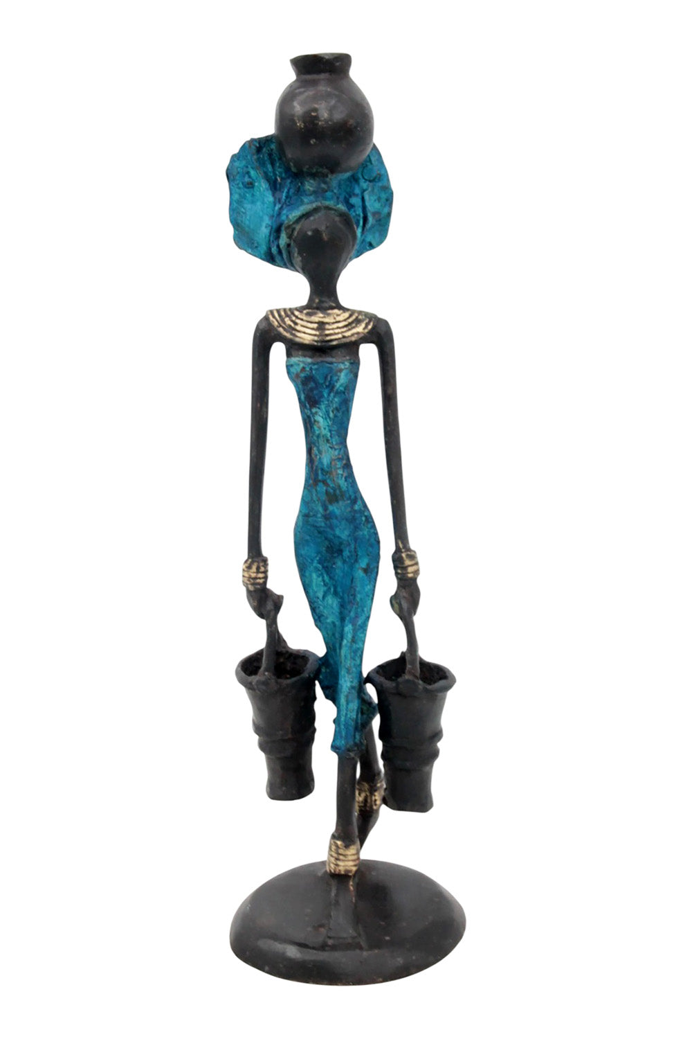 Bronze 25 cm bleu n°32 