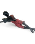 Bronze allongé 20 cm rouge n°10 Bronzes d'Afrique