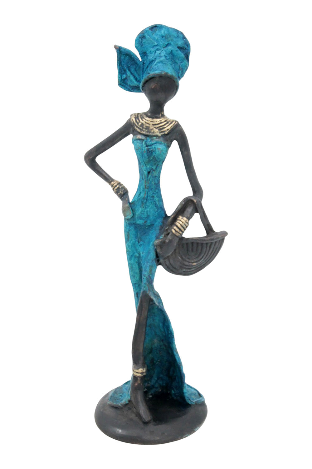 Bronze 25 cm bleu n°36 