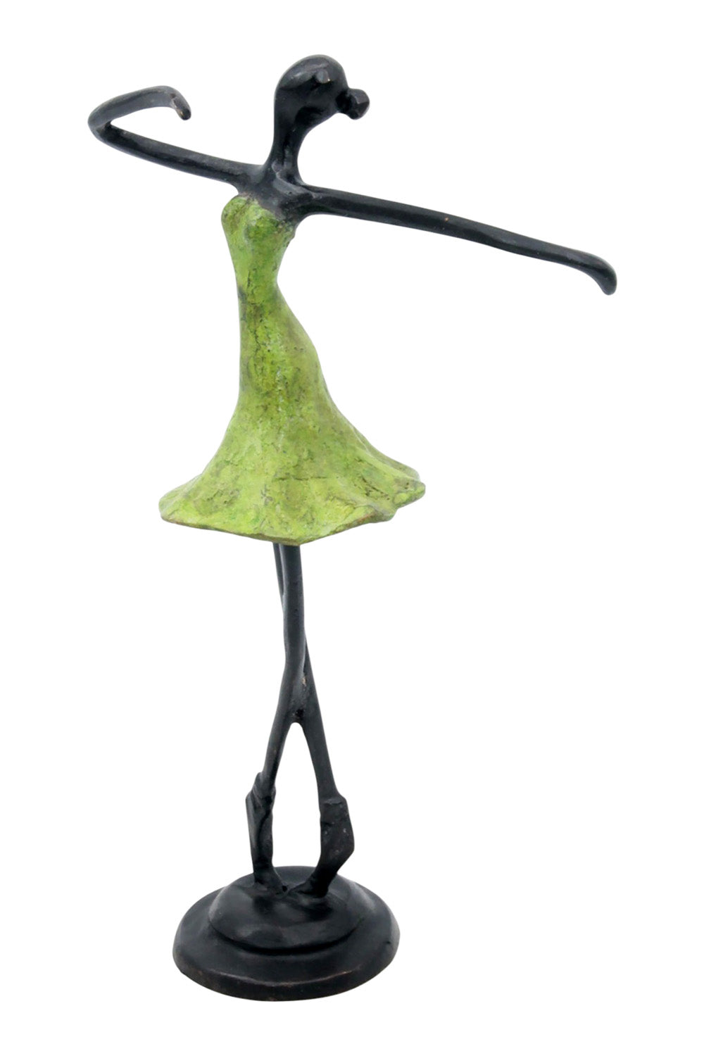 Bronze 25 cm vert n°5 