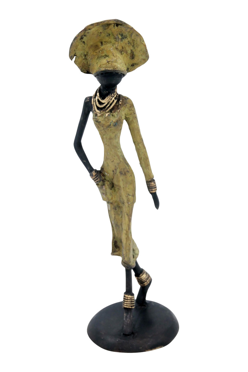 Bronze 25 cm vert n°28 