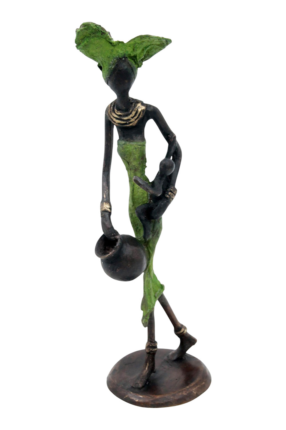 Bronze 25 cm vert n°29 