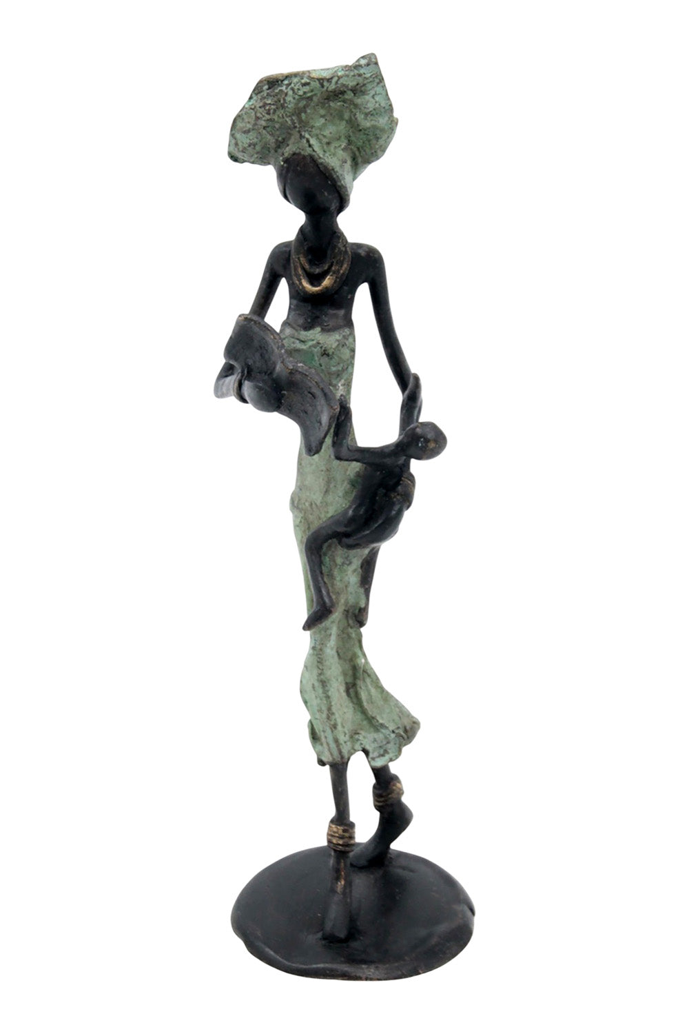 Bronze 25 cm vert n°30 