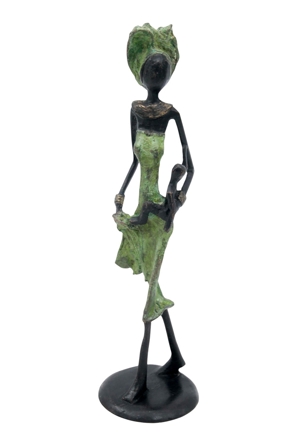 Bronze 25 cm vert n°32 