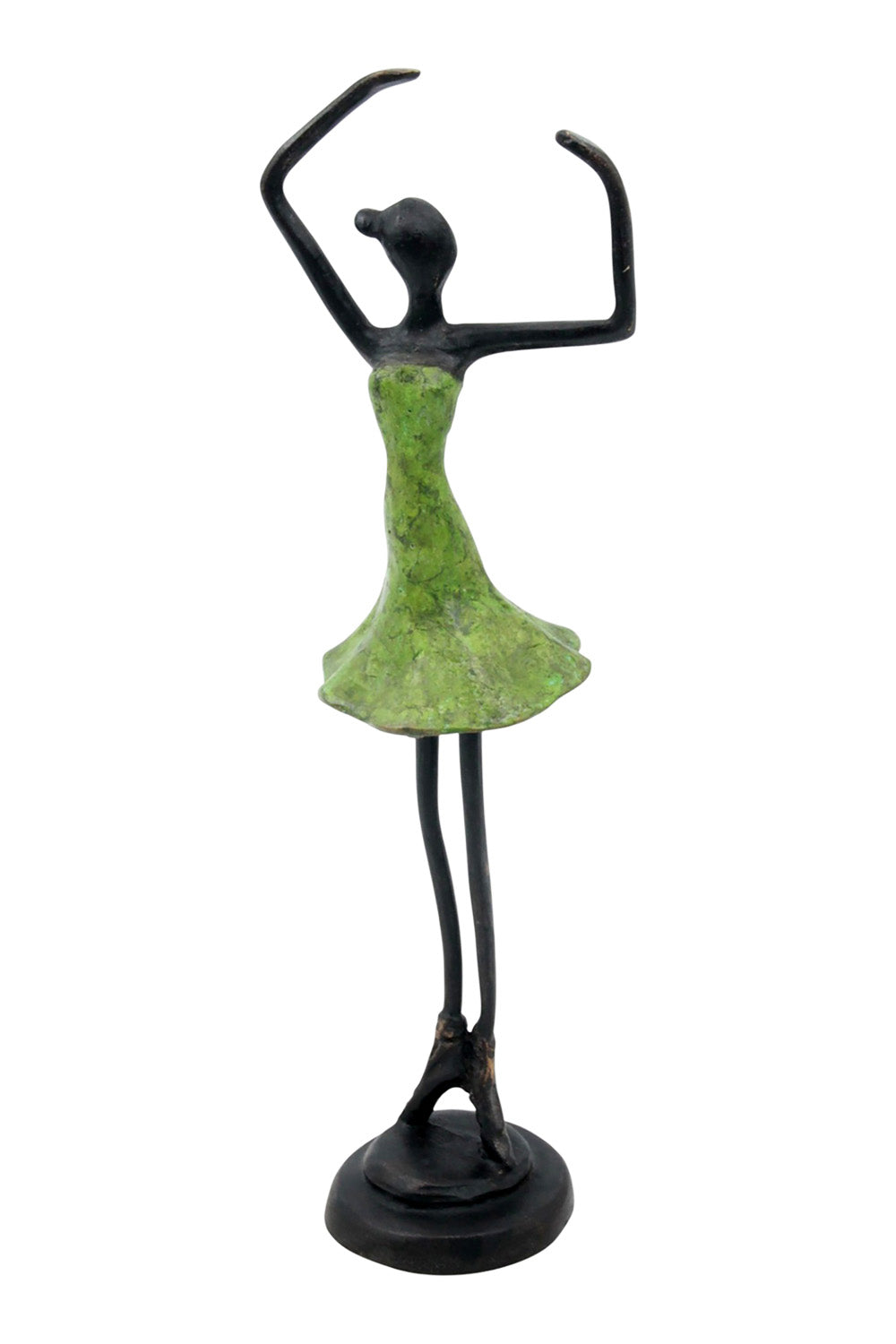 Bronze 25 cm vert n°33 