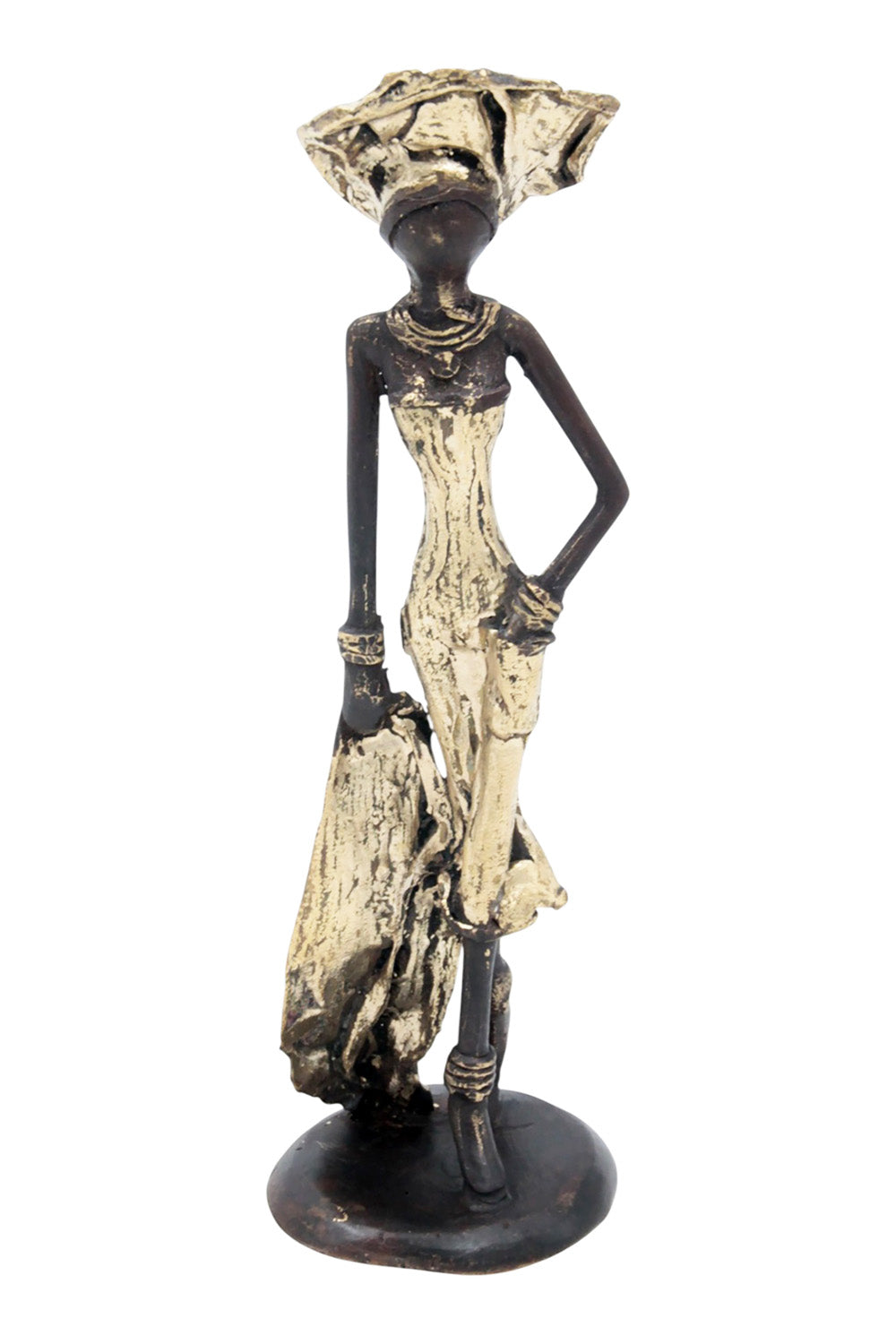 Bronze 25 cm doré n°8 