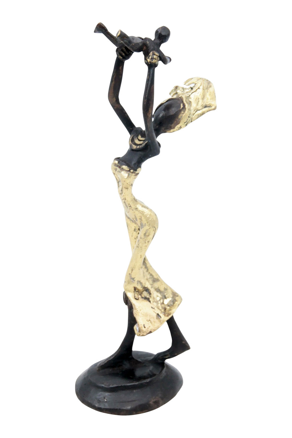 Bronze 15 cm doré n°13 
