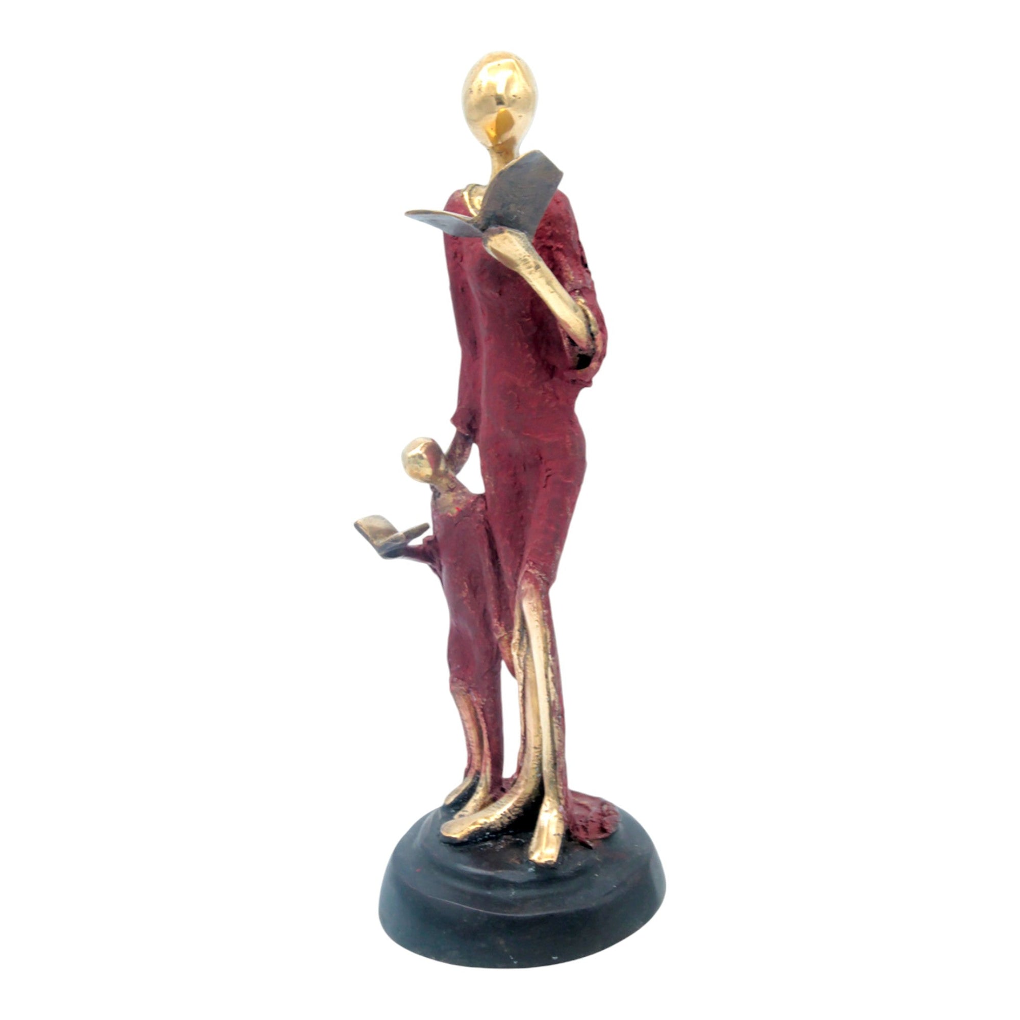 Bronze Art déco 30 cm rouge n°2 Bronzes d'Afrique