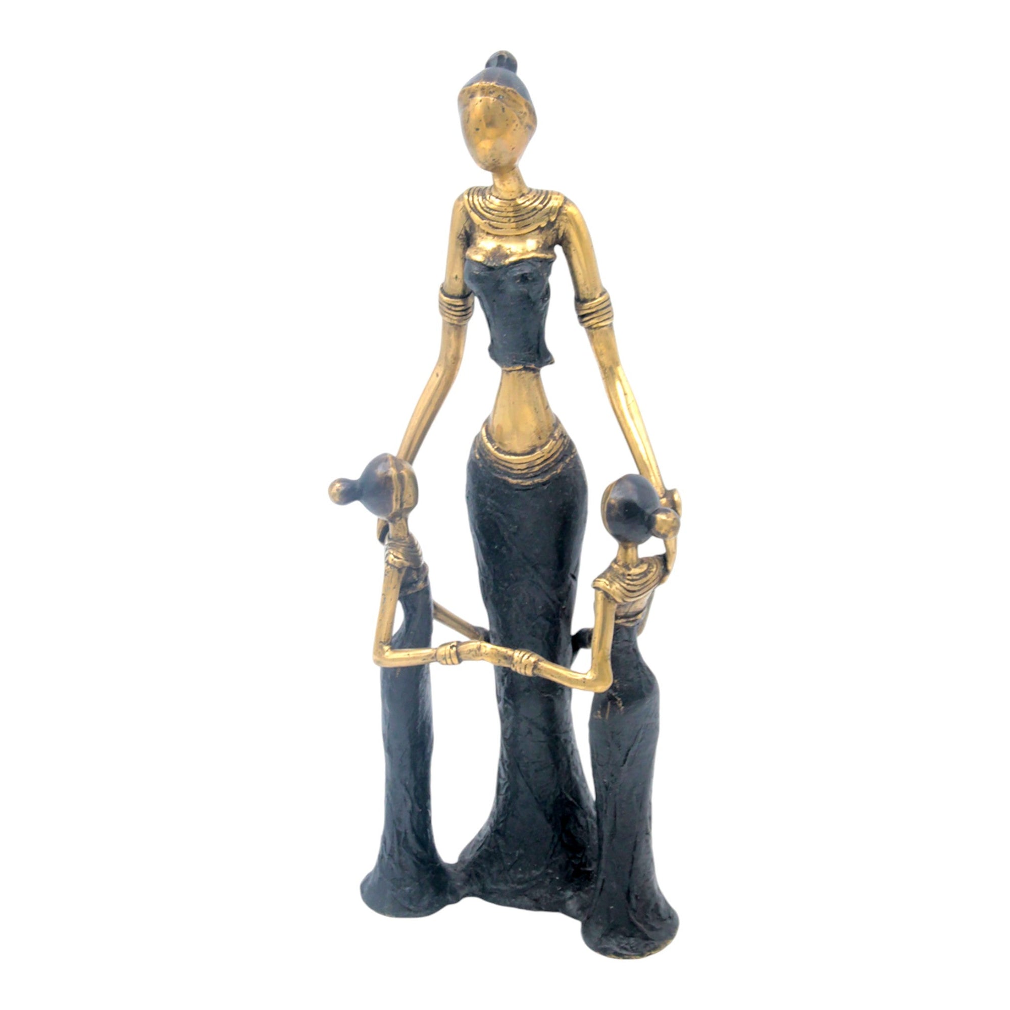 Bronze Mohamadi Dermé 30 cm noir n°2 Bronzes d'Afrique