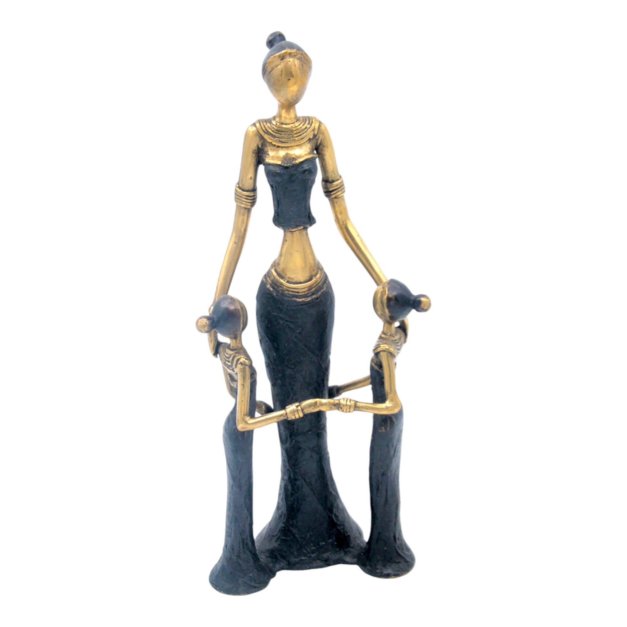 Bronze Mohamadi Dermé 30 cm noir n°2 Bronzes d'Afrique