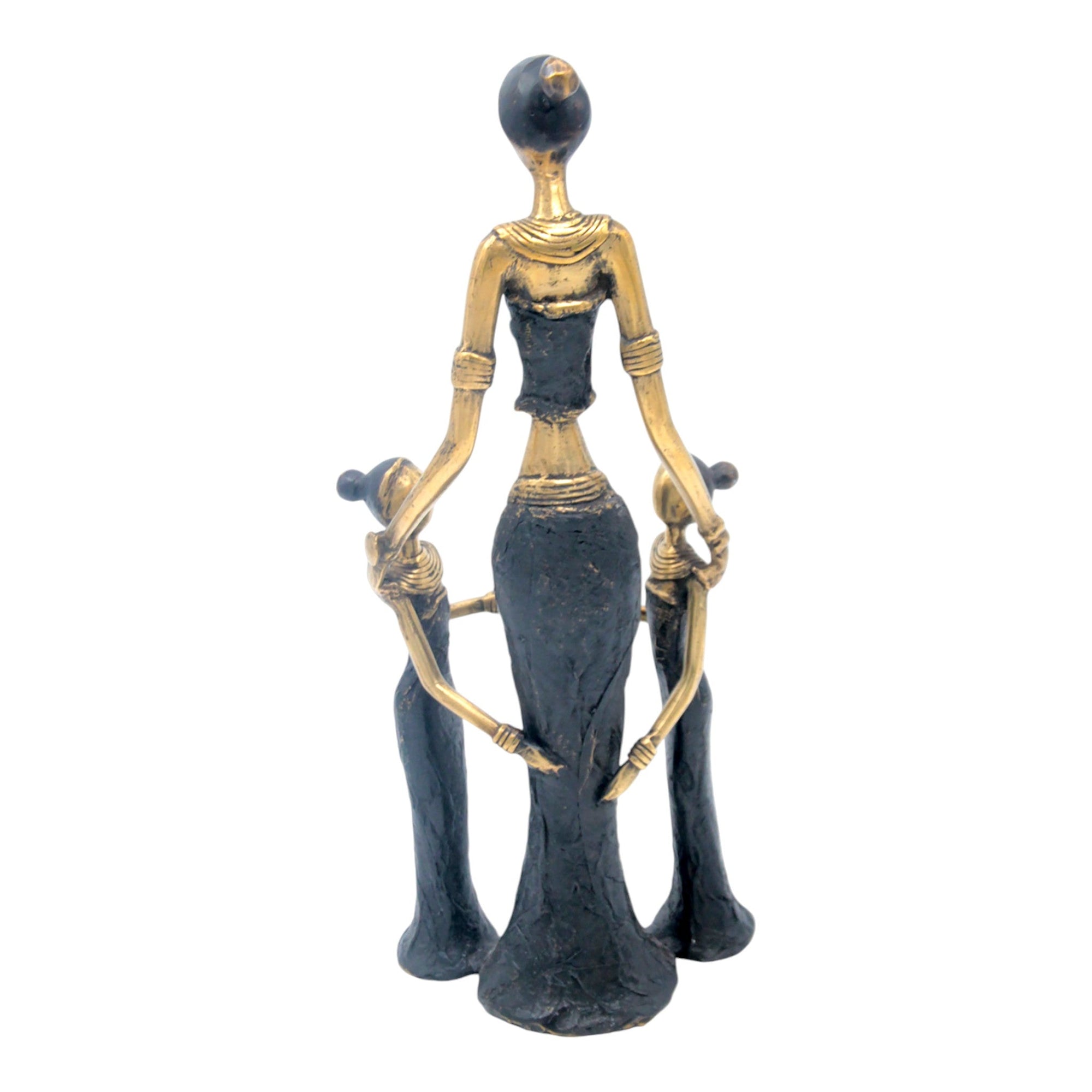 Bronze Mohamadi Dermé 30 cm noir n°2 Bronzes d'Afrique