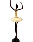 Ballerine 45 cm dorée n°2 