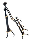 Bronze Mohamadi Dermé 40 cm noir n°1 Bronzes d'Afrique
