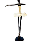 Ballerine 45 cm dorée n°3 