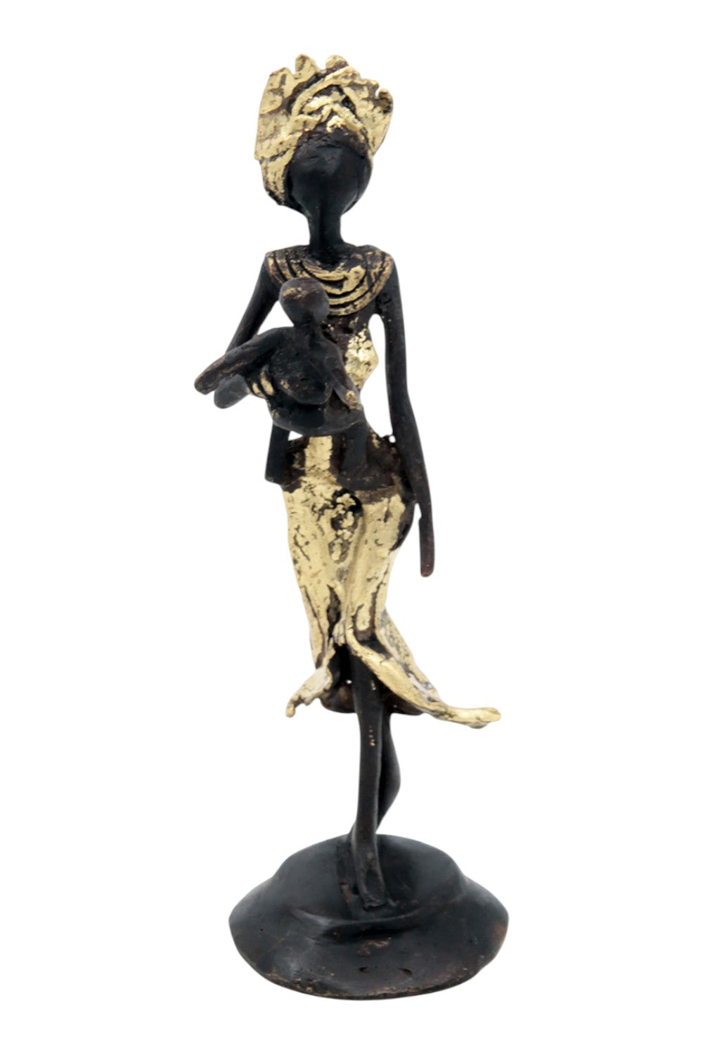 Bronze 15 cm gold n°35 