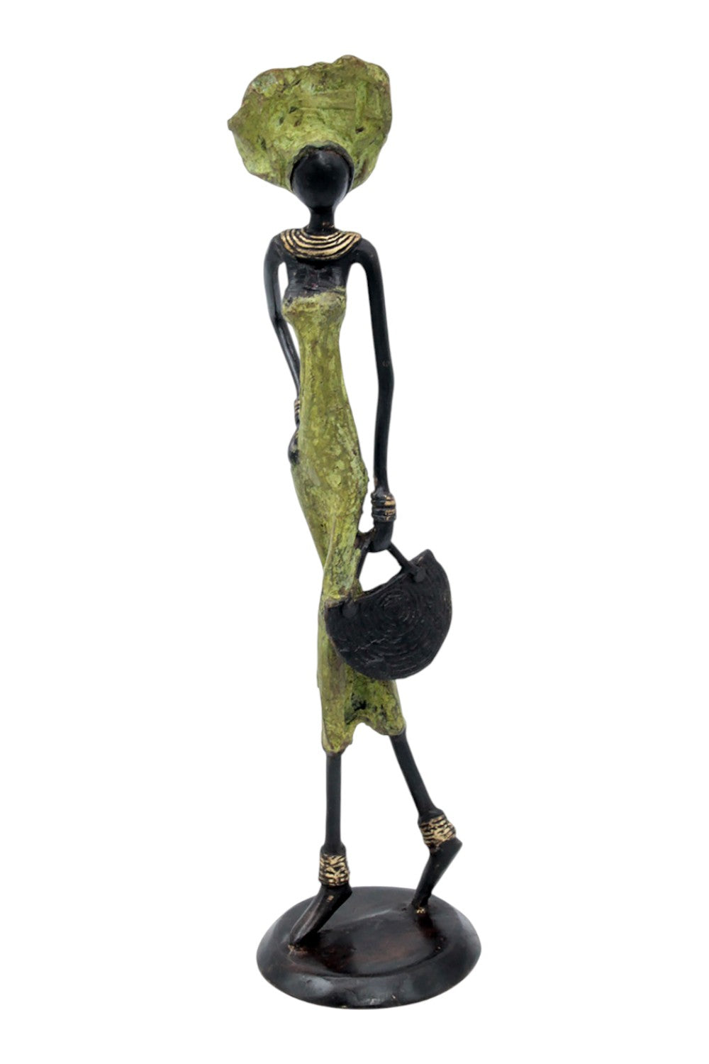 Bronze 35 cm vert n°16 