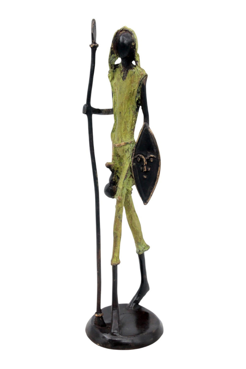 Bronze 35 cm vert n°17 