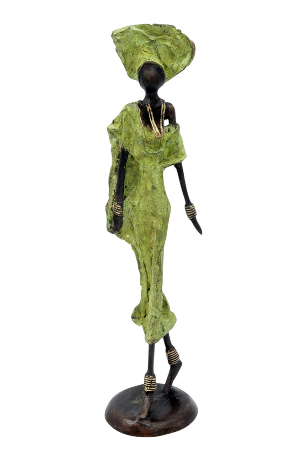 Bronze 35 cm vert n°18 
