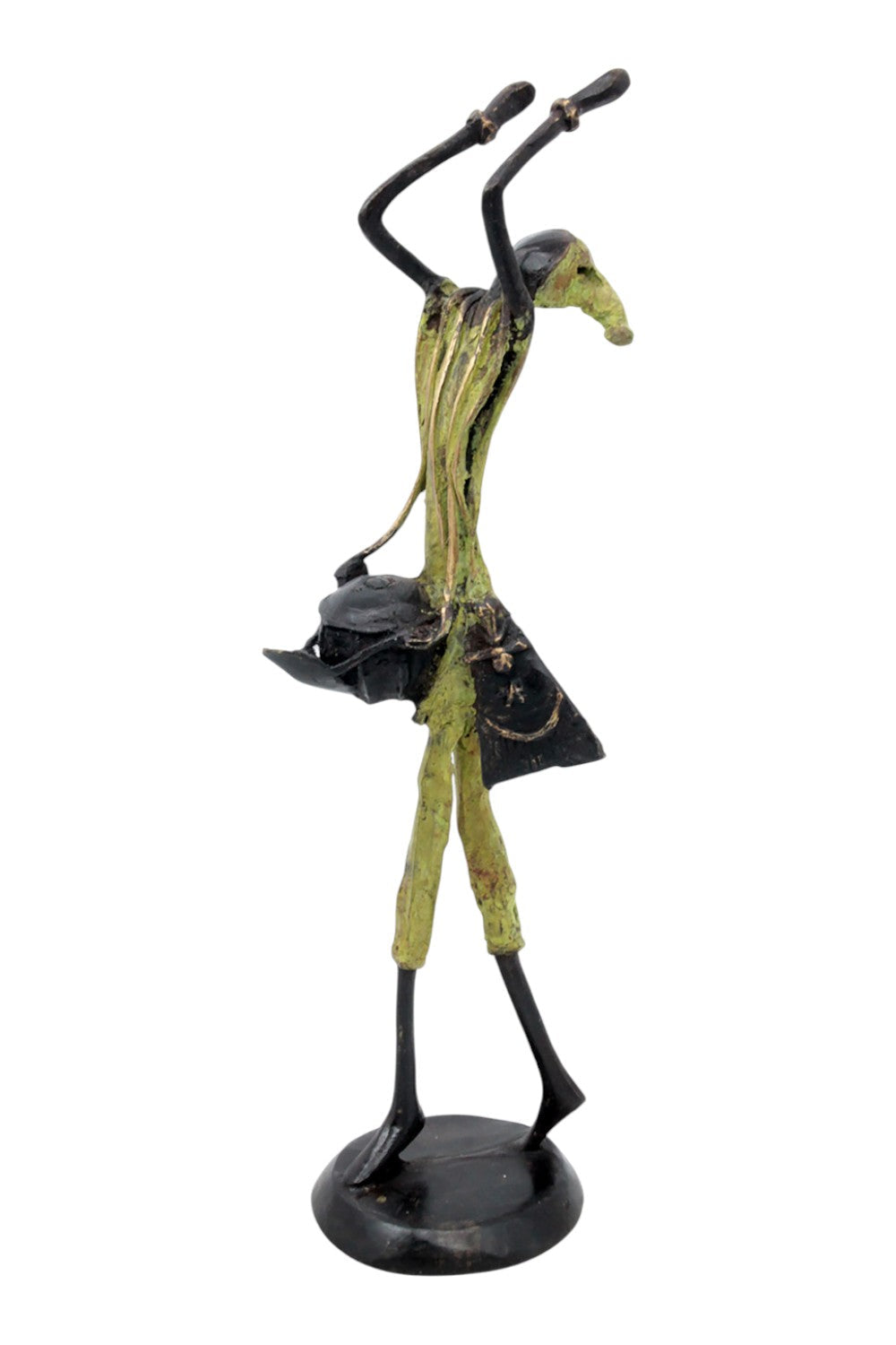 Bronze 35 cm vert n°20 