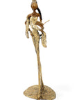 Bronze sans socle 55 cm doré n°1 