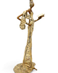 Bronze sans socle 55 cm doré n°1 