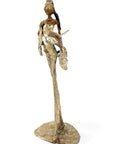 Bronze sans socle 55 cm doré n°1 