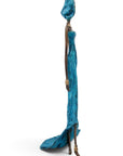Bronze sans socle 55 cm bleu n°4 