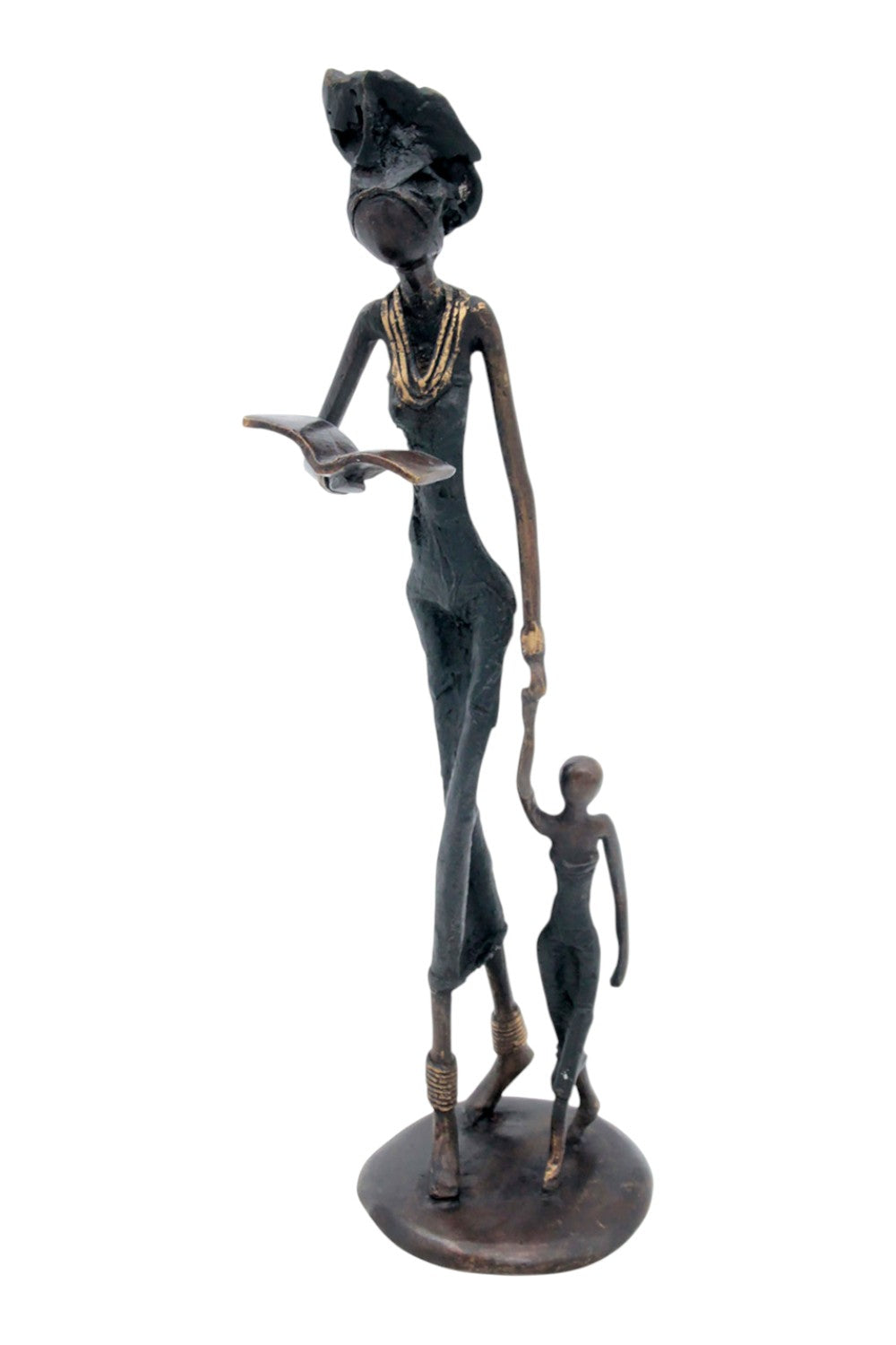 Bronze 35 cm noir n°14 