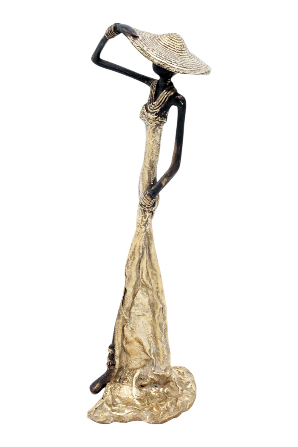 Bronze 35 cm doré n°17 