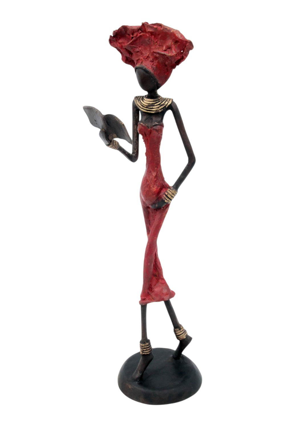 Bronze 35 cm rouge n°1 