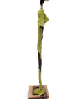 Bronze soclé 55 cm vert n°2 