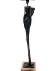 Bronze soclé 55 cm noir n°1 