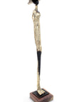 Bronze soclé 55 cm doré n°1 