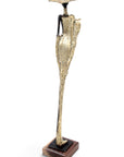 Bronze soclé 55 cm doré n°1 