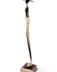 Bronze soclé 55 cm doré n°1 