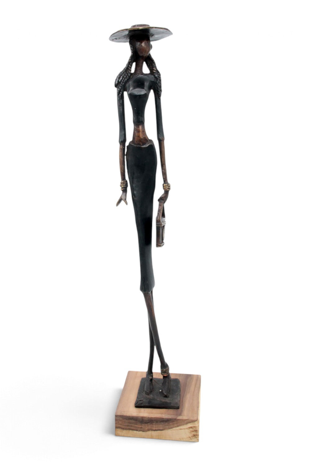 Bronze soclé 55 cm noir n°2 