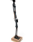 Bronze soclé 55 cm noir n°2 