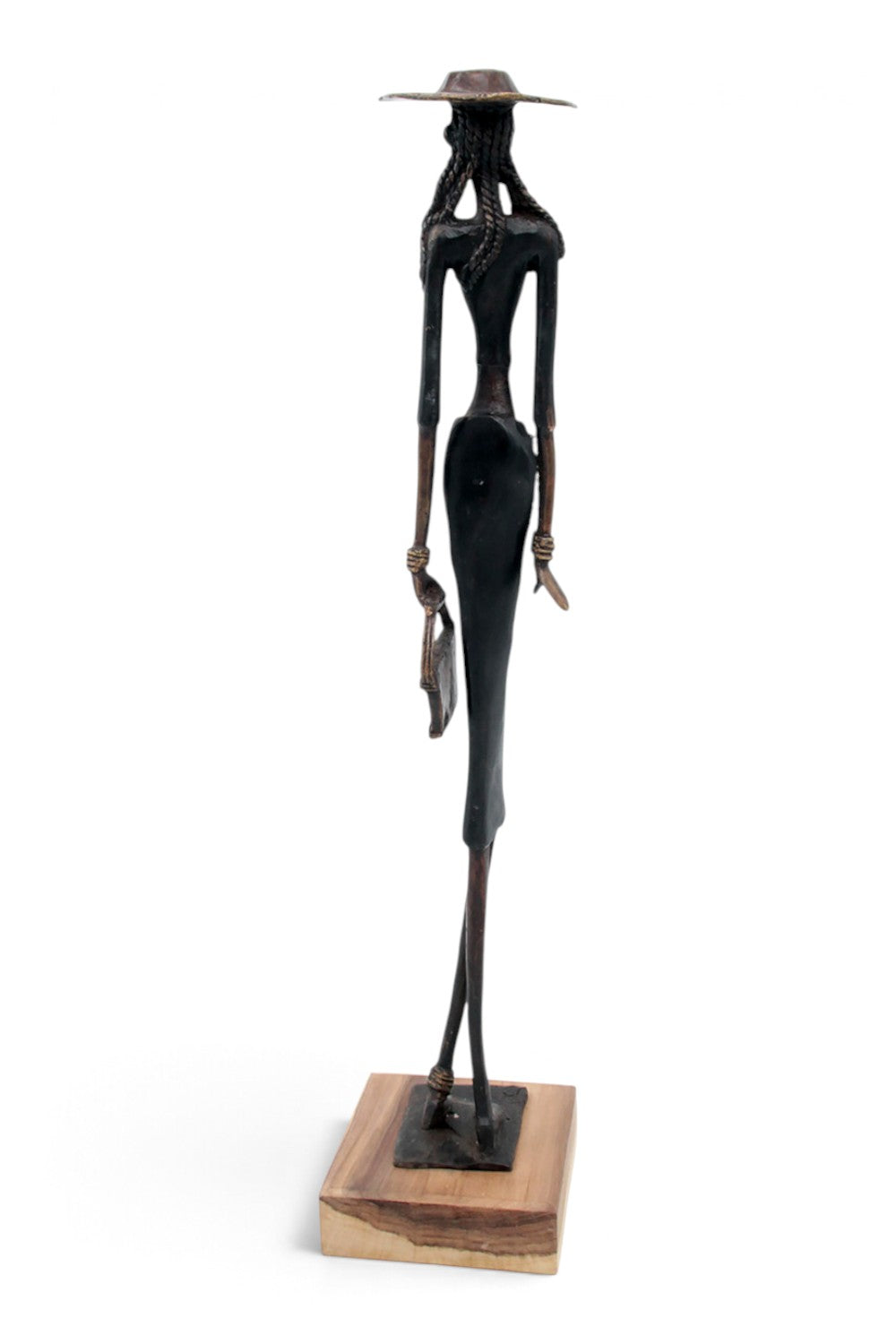 Bronze soclé 55 cm noir n°2 