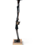 Bronze soclé 55 cm noir n°2 