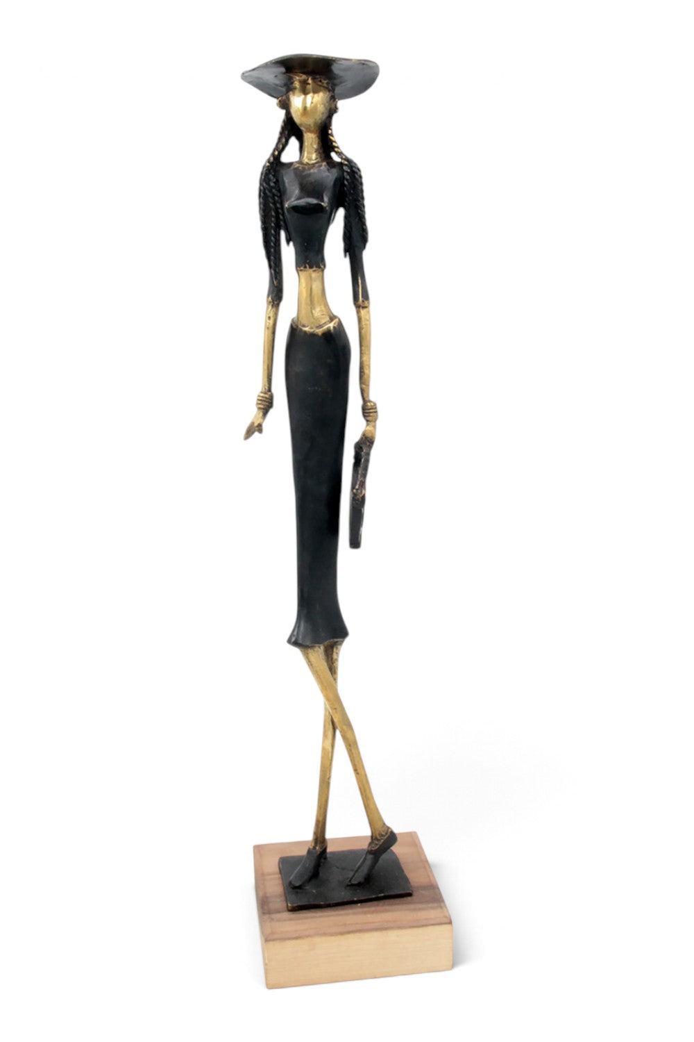 Bronze soclé 55 cm noir n°3 